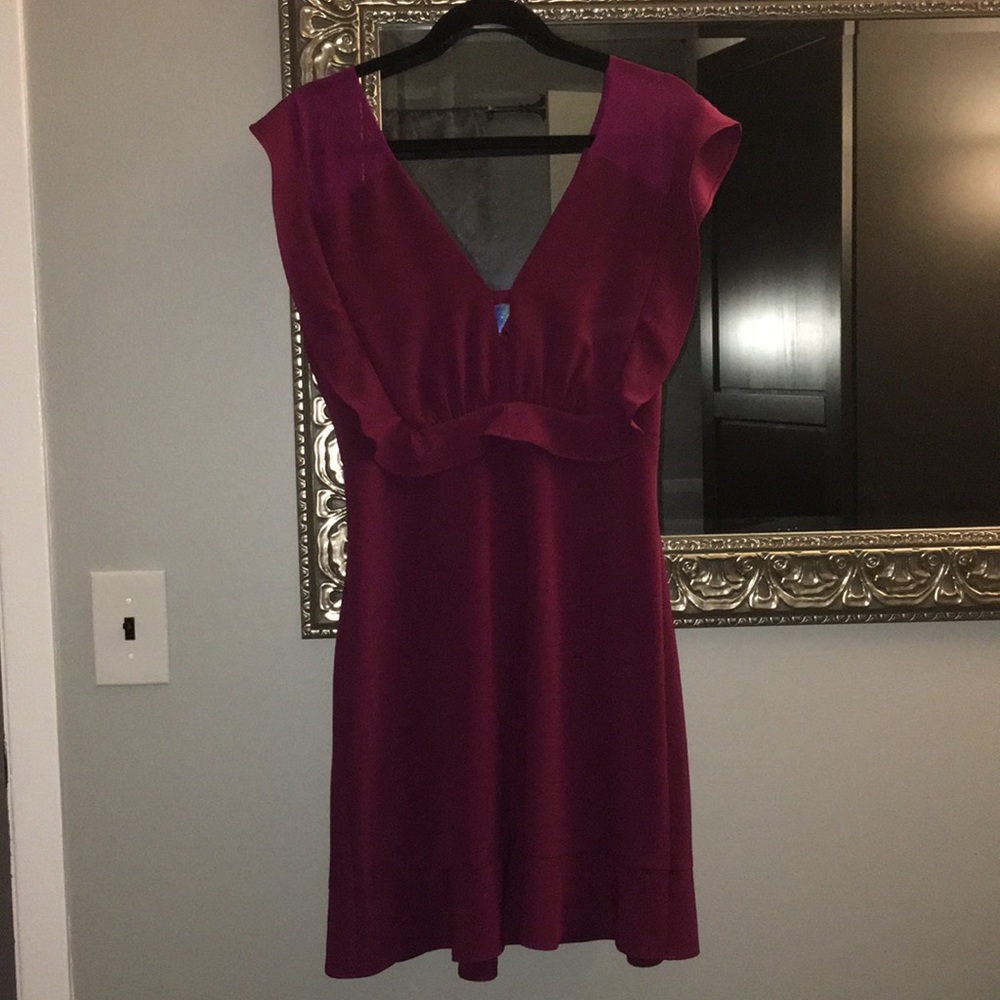 Brand new never worn flutter sleeve dress